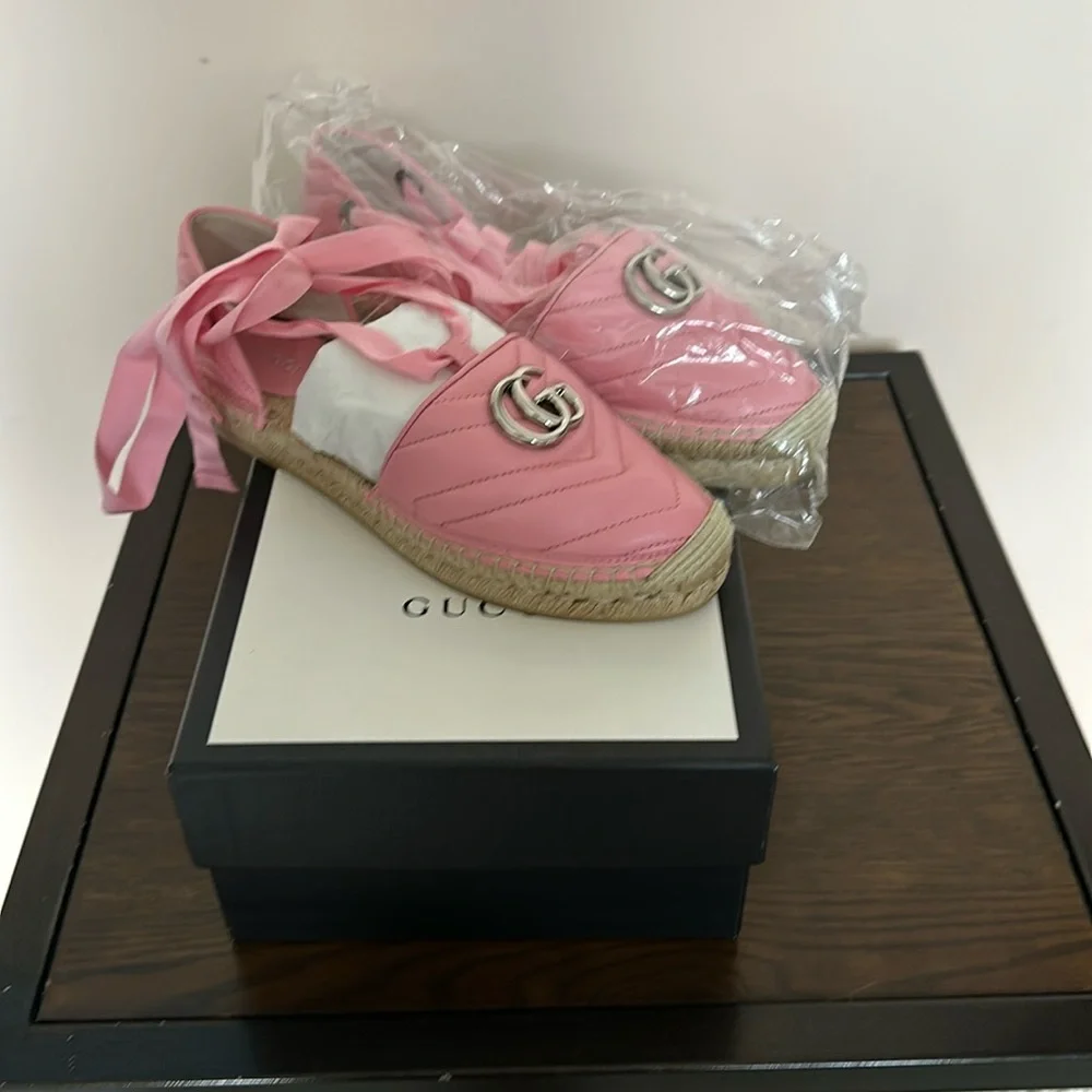 Gucci Matelasse Espadrille